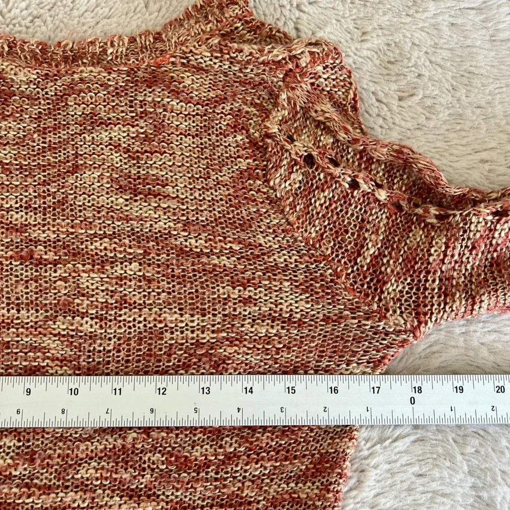 Whimsy Twee Boho Grunge Knit Sweater Distressed Layering‎ Cable Knit 2000s Girly